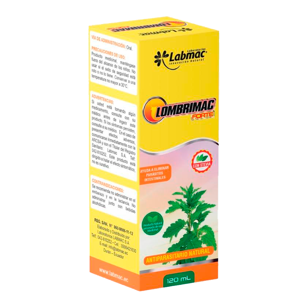 Lombrimac Forte Jarabe 120ml